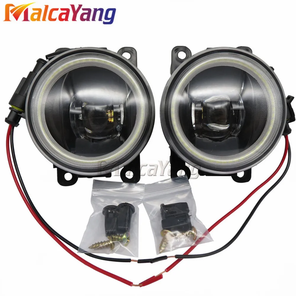 Противотуманные фары в сборе для Citroen C3 C4 C5 C6 C-Crosser Xsara Picasso 1999-2015 ангельские глазки