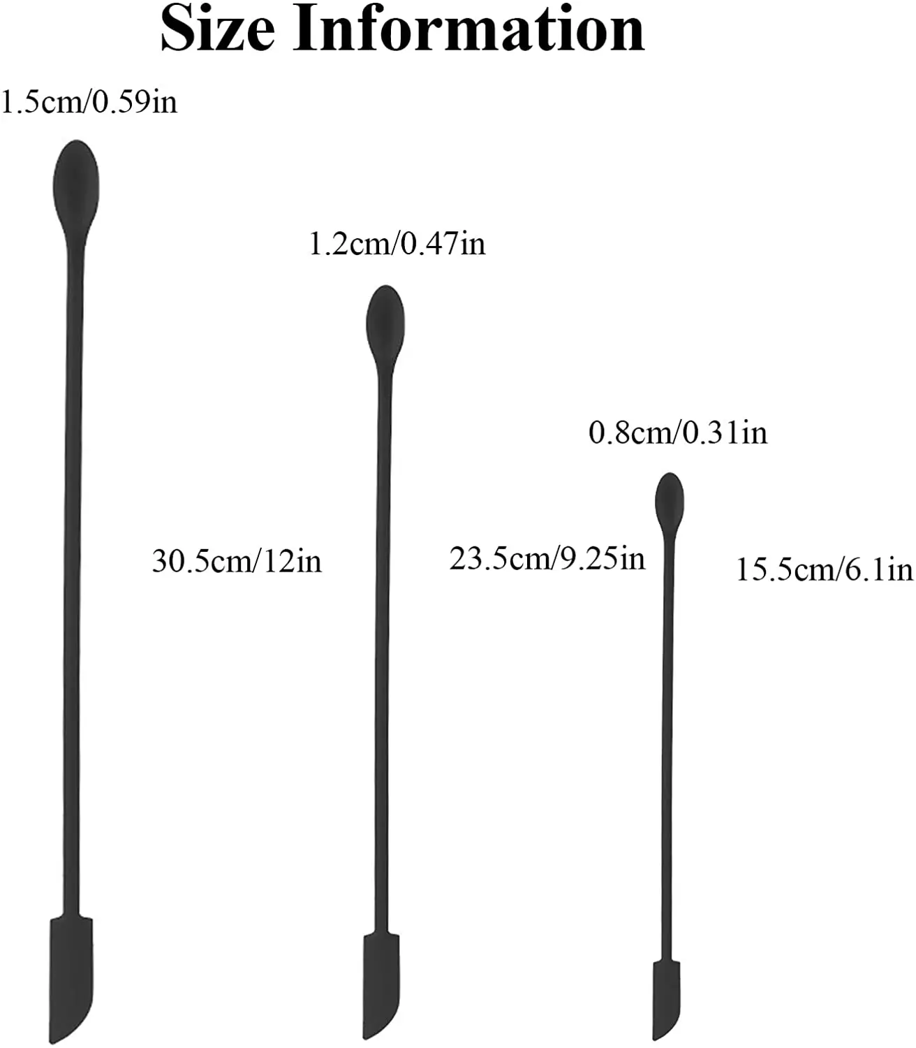 3 шт. силиконовые мини-лопатки для крема | Дом и сад