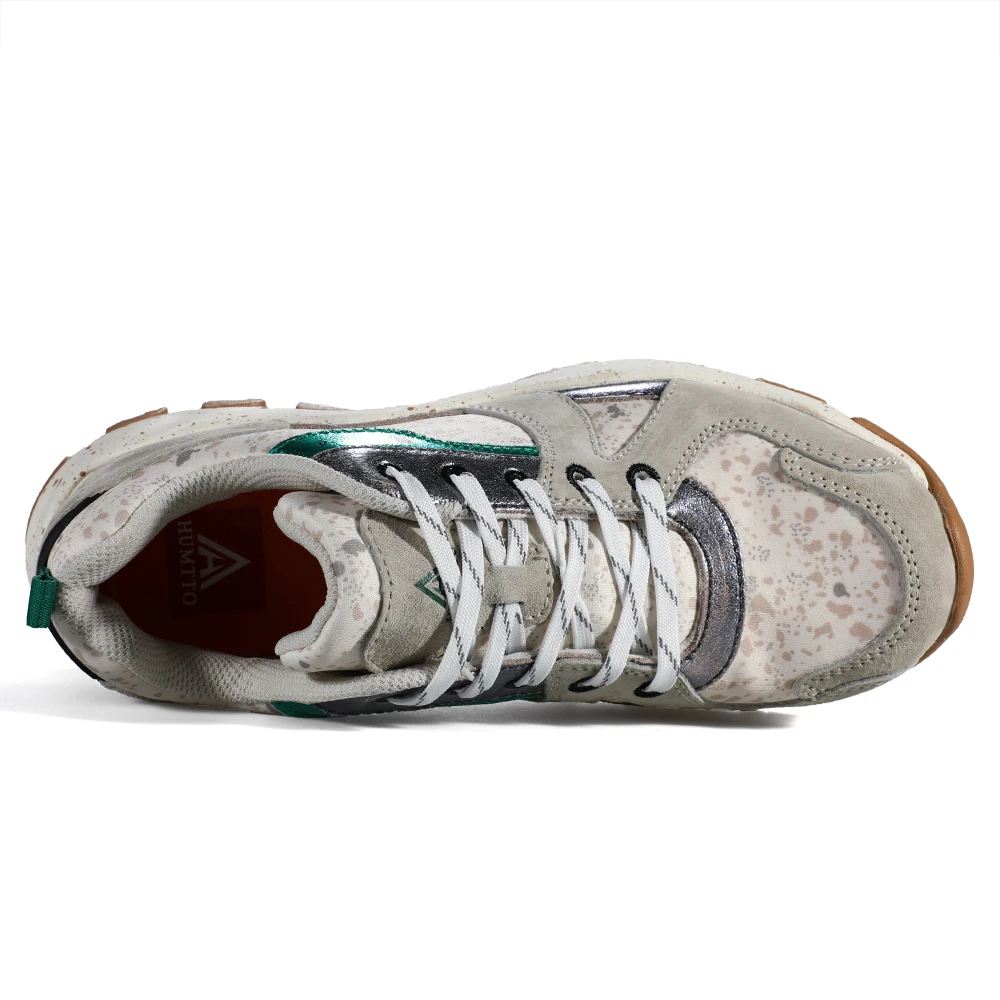 HUMTTO Hiking Shoes Women Breathable Genuine Leather Women's Outdoor Climbing Athletic Shoes Brand Trekking Tourism Sneakers
