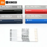 xiaomi kacogreen gel ink refill 0 5mm european standard refill for retractable gel pens office supplies 10pcsbox