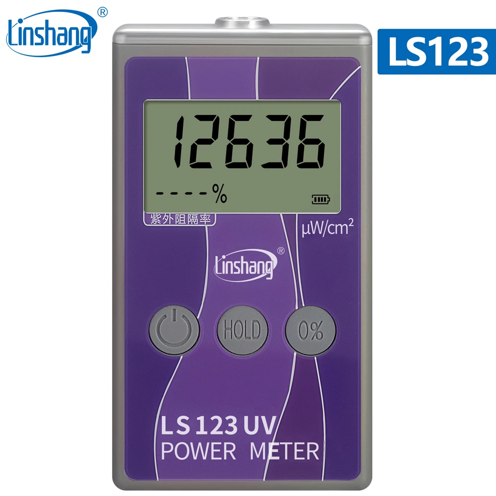 Измеритель интенсивности ультрафиолетосветильник излучения Linshang LS122 LS123 |