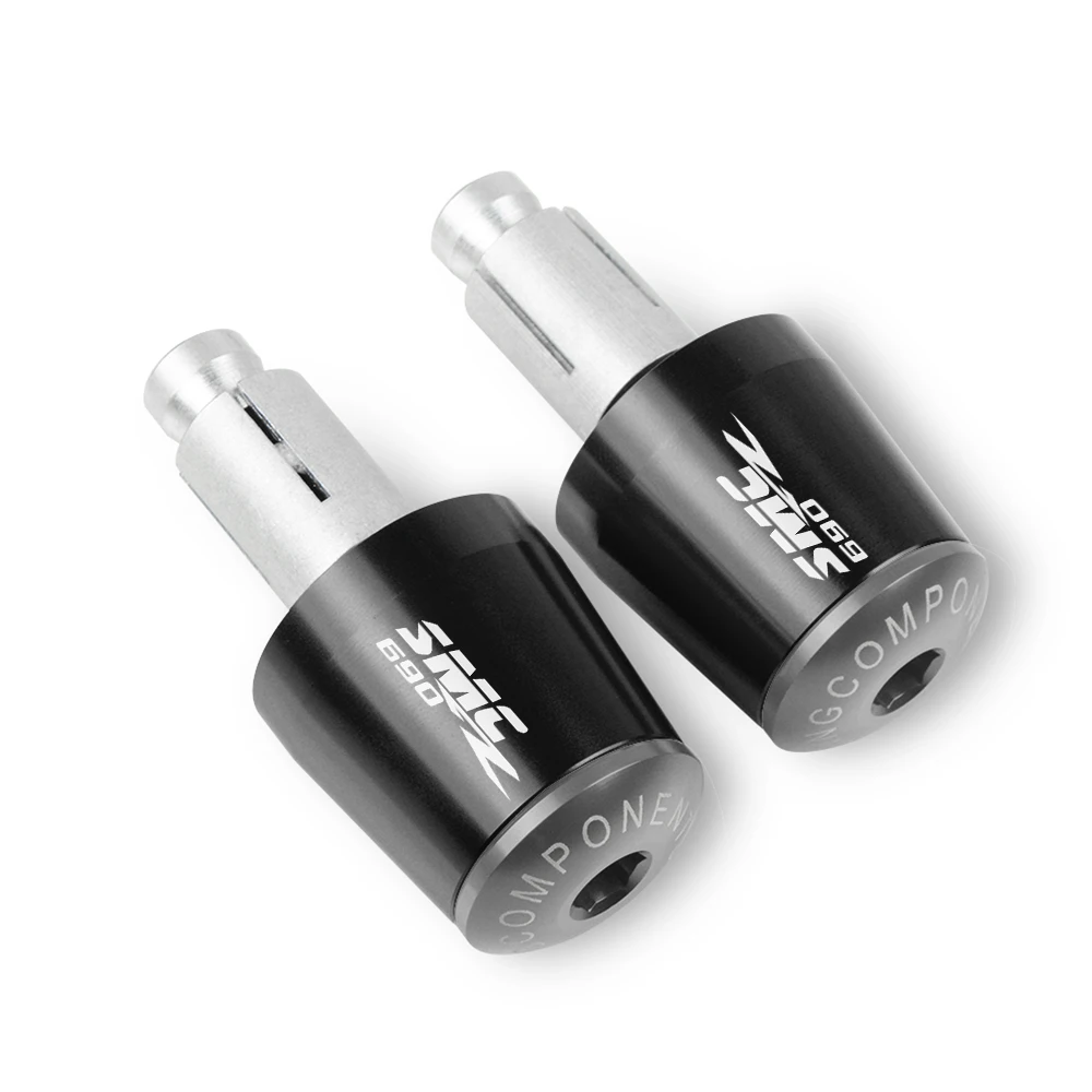 

For 690SMC-R 690 SMC R 690 SMCR Motorcycle Motorcycle Accessories 7/8" 22MM Handlebar Hand Grips Handle Bar End Cap