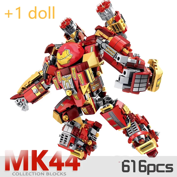 Новый завершающей Человека-паука комплект строительных блоков Детские кубики