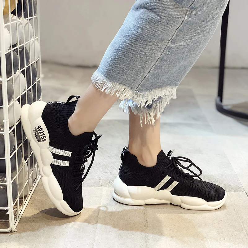 Rimocy/Удобная повседневная женская обувь на плоской подошве коллекция 2019 года