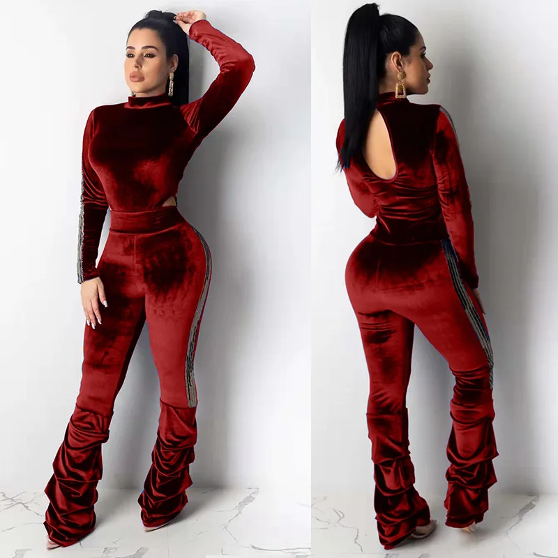 Сексуальные комплекты из 2 предметов Женская праздничная одежда лоскутный Топ с