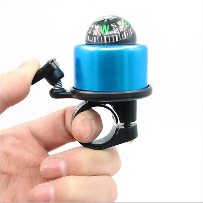 Мини Компас велосипедный Звонок спортивный руль кольцо с компасом вниз клаксон