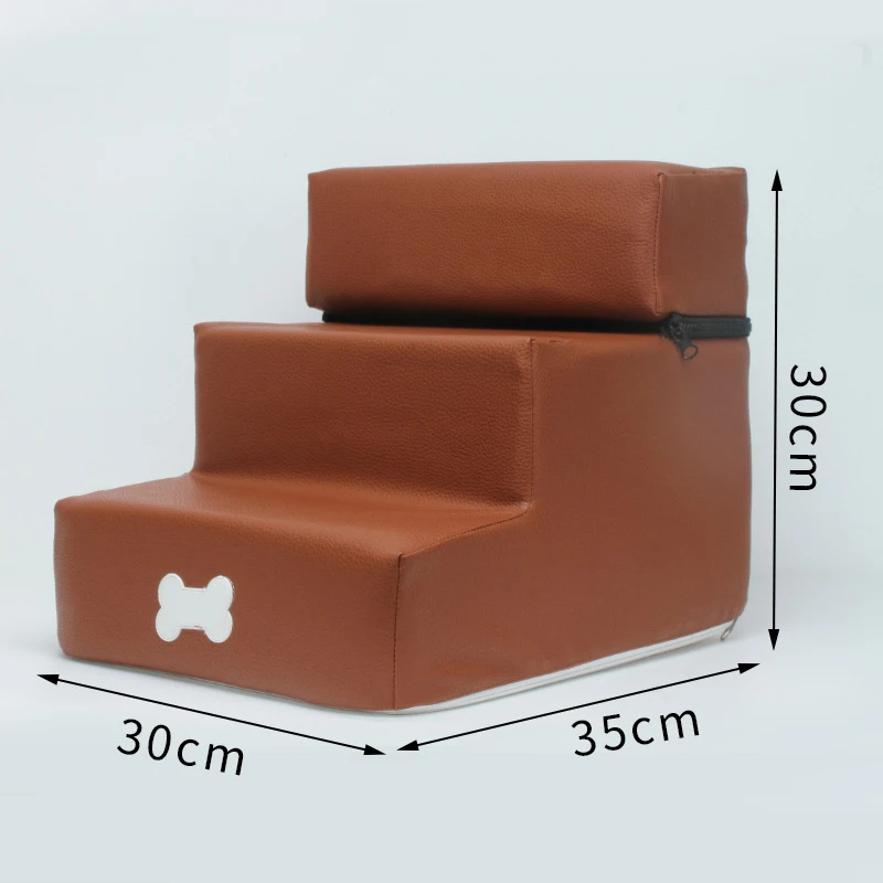 Pet кожа/сетка лестничные ступени собака Съемная 3 история лестница моющиеся для