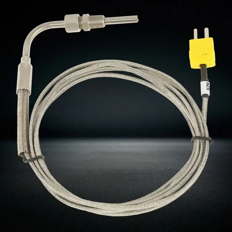 

K-Type Thermocouple Exhaust Probe High Temperature Sensor Threads 2M EGT EGT K-type Thermocouple