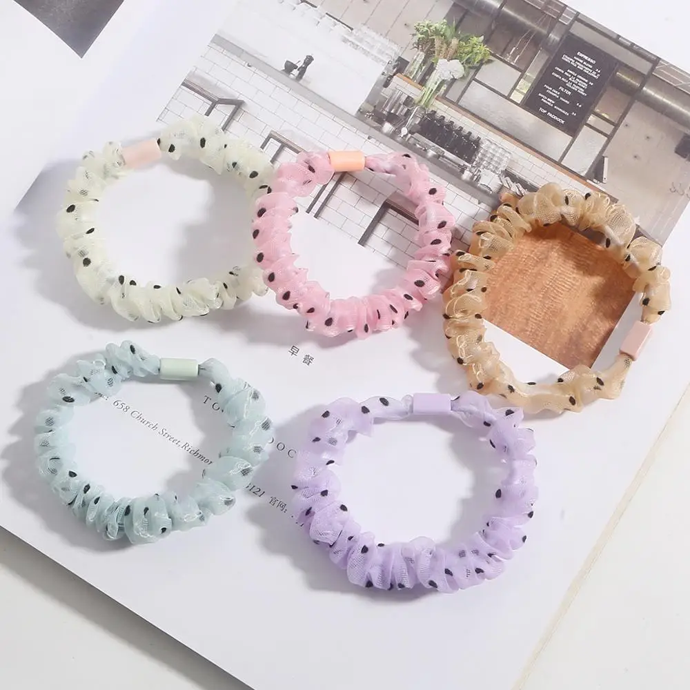 Шелковистые атласные резинки для волос женские эластичные супер фея маленькая