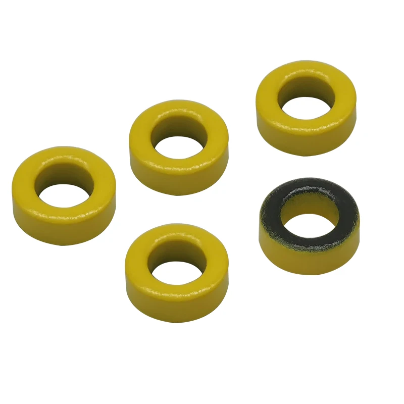 5 шт. желтых микрокристаллов T50-6 карбонилового железа порошок тороидальный