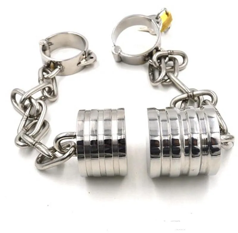 Мужские кольца на пенис Пояс верности из нержавеющей стали растягивающийся мяч