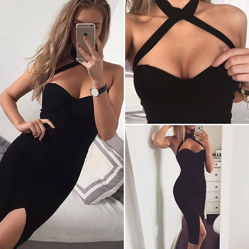 Сексуальное женское платье для рождественской вечеринки ночного клуба