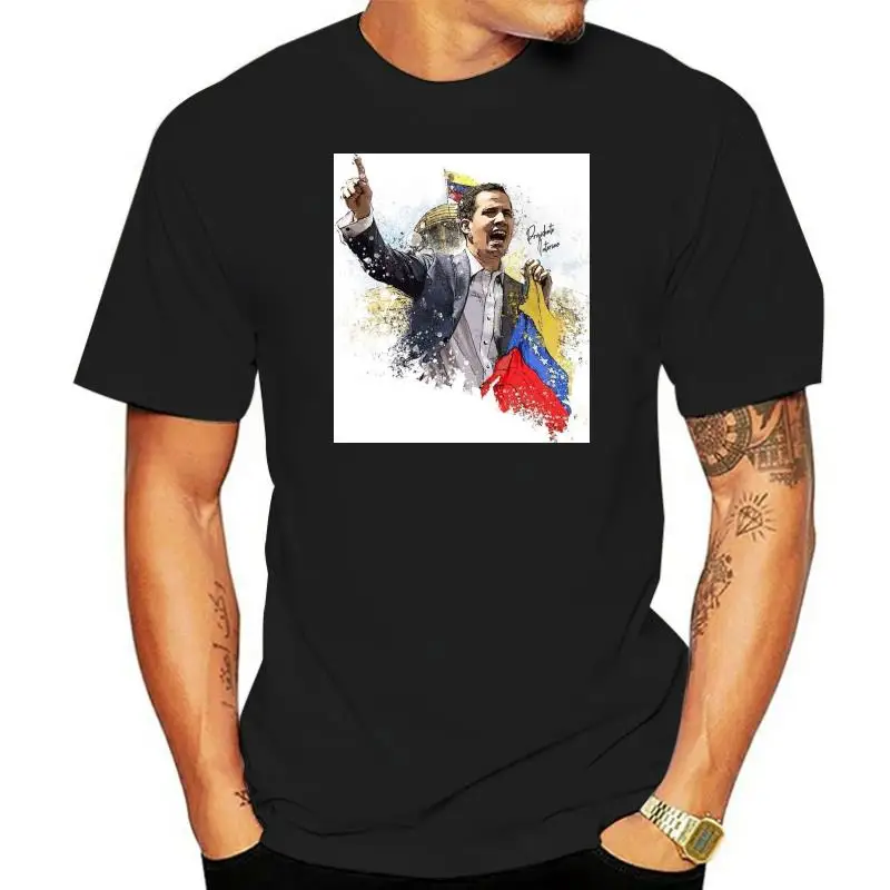 

Juan Guaido Interim President Of Venezuela White T-Shirt S-3Xl Casual Tee Shirt