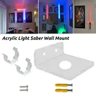 Акриловый прозрачный подвесной светильник, вертикальный настенный кронштейн, стеллаж для украшения стен дома, настенный светильник