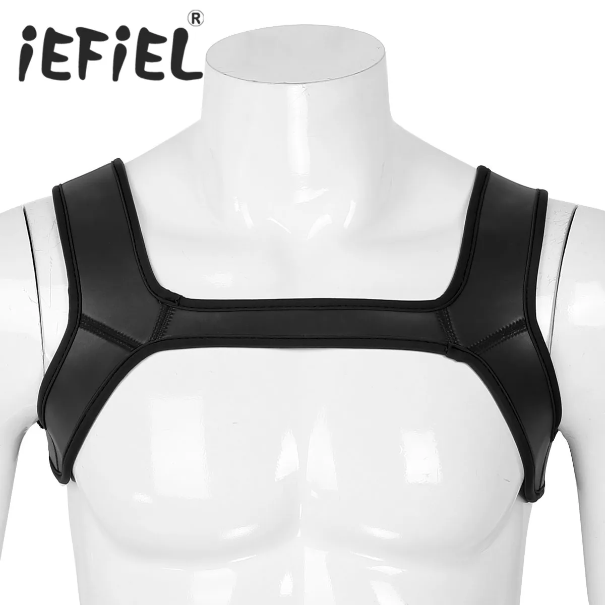 Мужской нагрудный ремень для Тела Бондаж гей плечо грудные мышцы ремня через