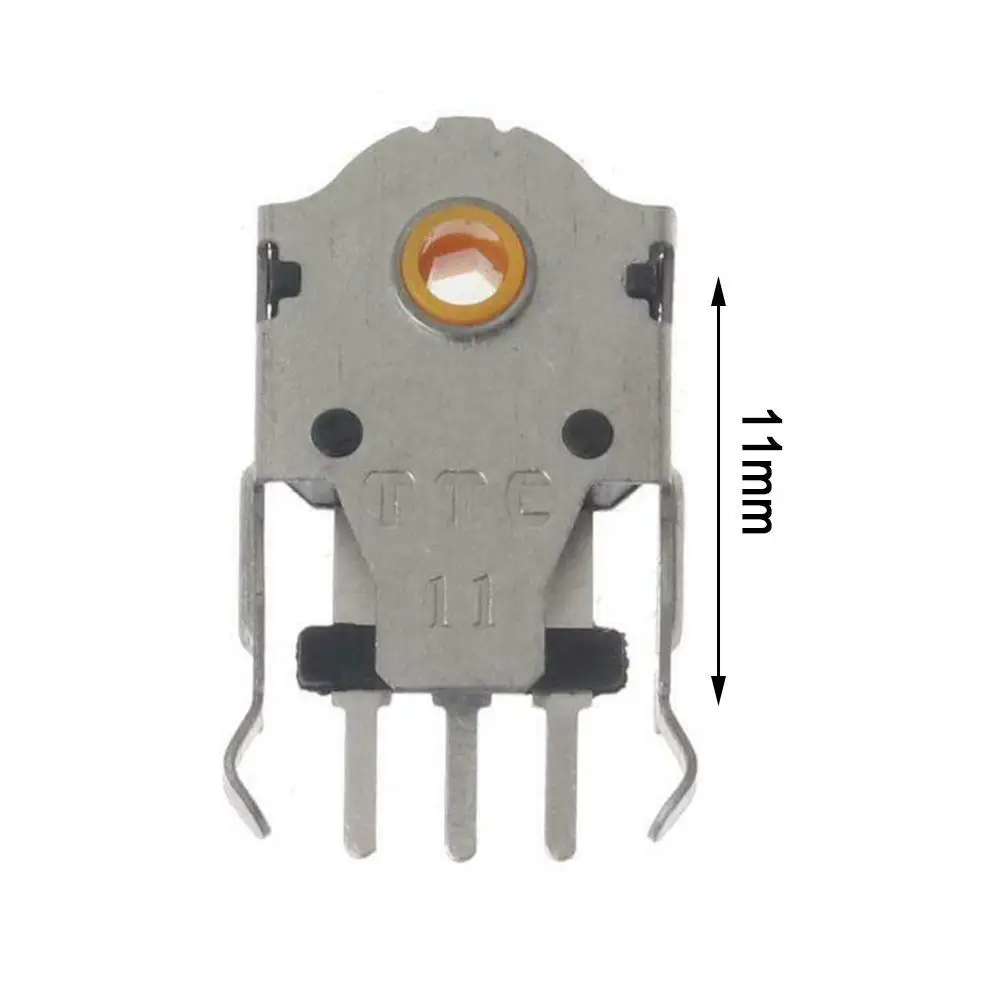 

1Pc Original TTC 11mm Yellow Core Mouse Encoder Decoder For Taipan RIVAL 300 8200DPI Abyssus 2014 Naga J9N3