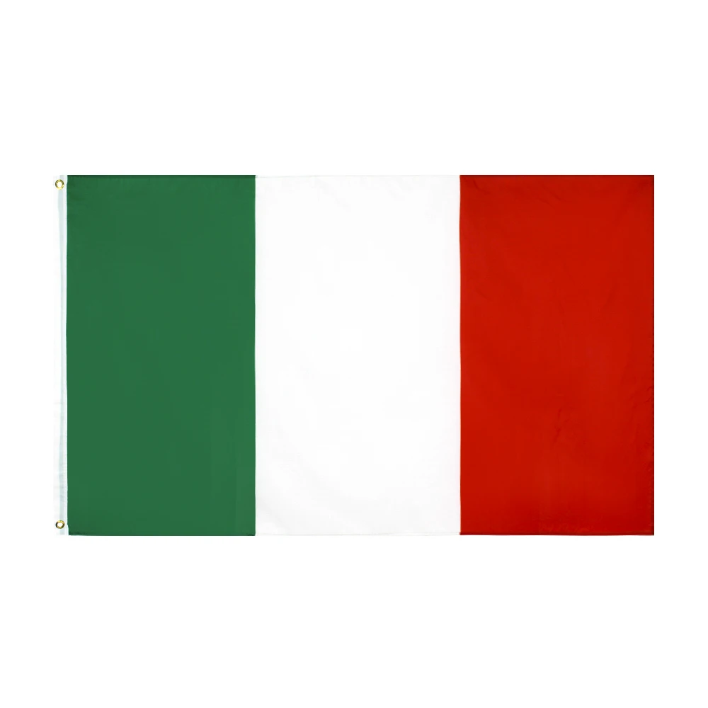 

Флаг Nlbflag, 3x5 футов, 90x150 см, зеленый, белый, красный, итальянский флаг