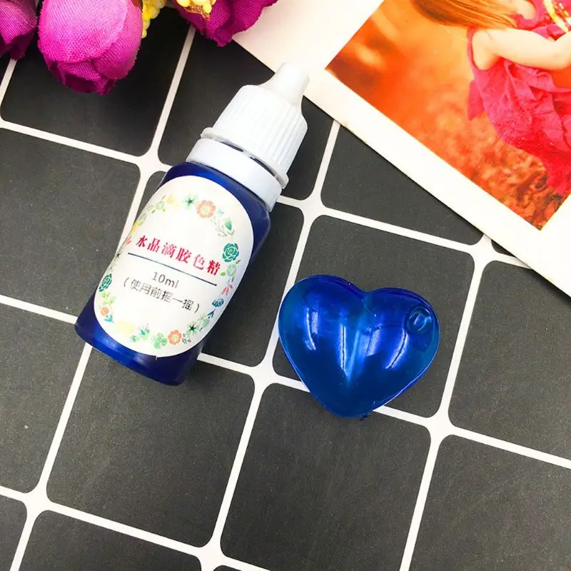 

15 Colors UV Resin Ultraviolet Curing Liquid Pigment Colorant Dye Jewelry Making 54DC