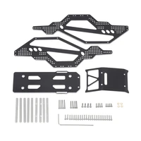shockproof aluminum alloy rc car chassis frame shell for 124 axial scx24 90081 replacement accessories upgrade parts