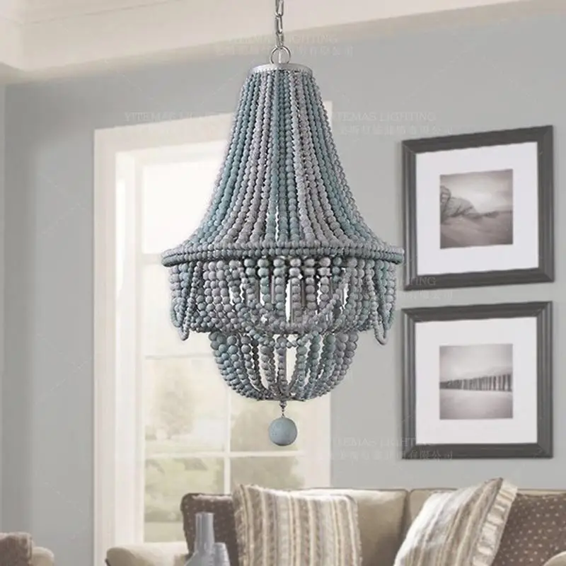 Большая деревянная люстра для гостиной/фойе/столовой/кухни/спальни|Люстры| |