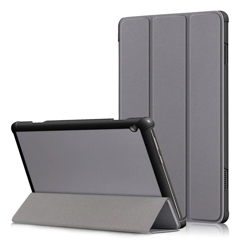 Чехол книжка для Lenovo Tab M10 тонкий подставка из искусственной кожи планшета 2019 ТБ