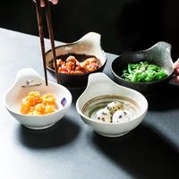 creative ceramic bowl soup side dishes bowl creative small bowl home dining tableware set home desktop snack fruit plate