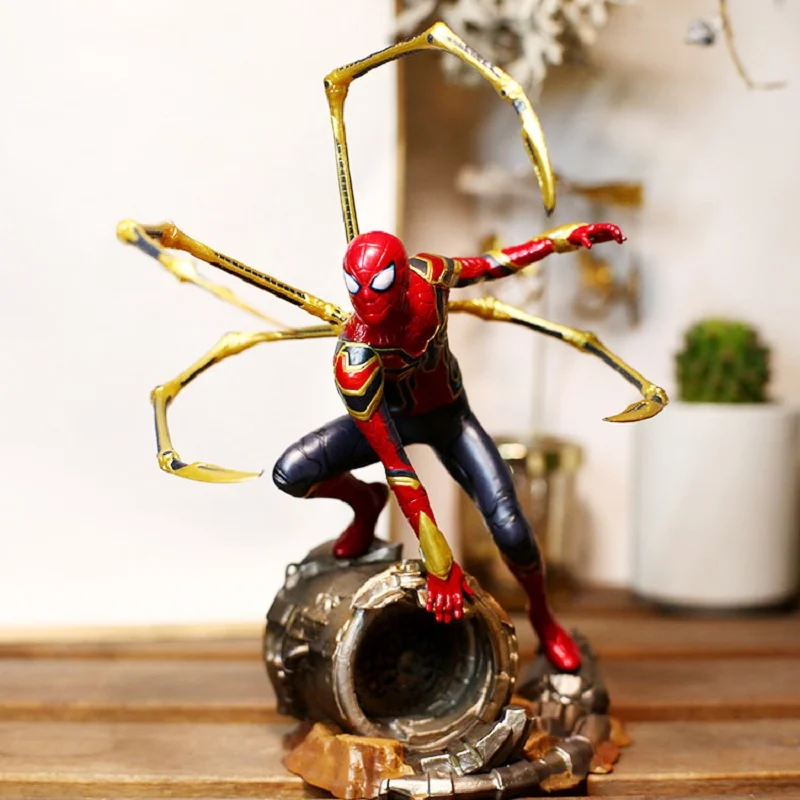 Marvel Мстители Бесконечность войны Железный Человек паук два Spider spyers Боевая