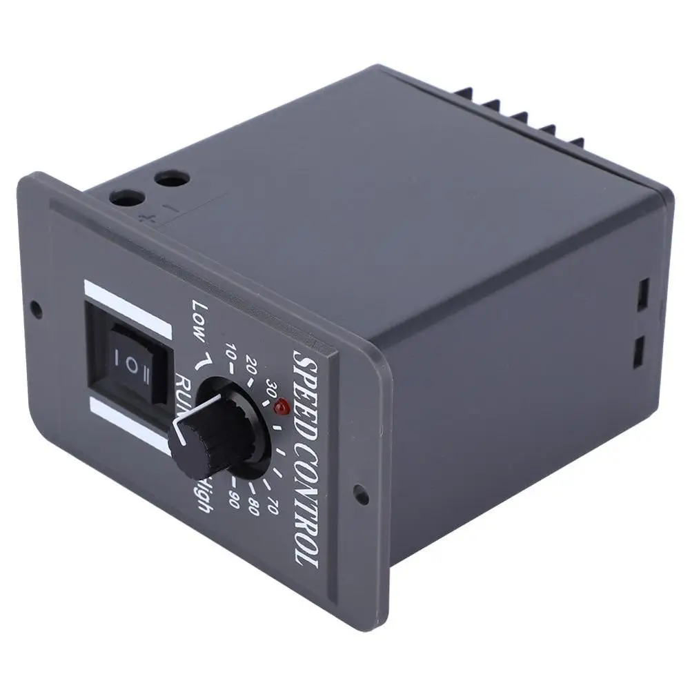 DC 10 V-60 V двигатель Скорость Управление регулятор переключатель с заглушкой по