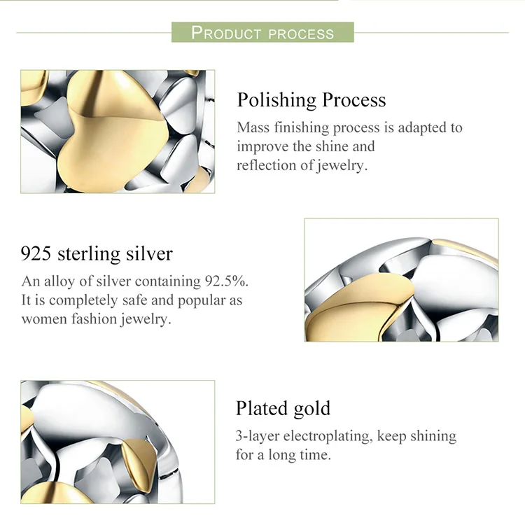 Женский Круглый браслет из серебра 925 пробы с бусинами | Украшения и аксессуары