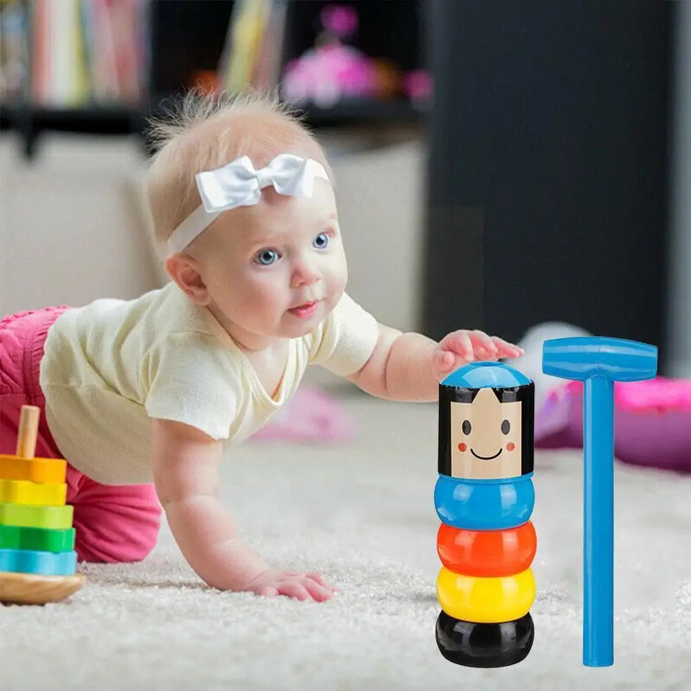 

1 Set Magic Props Immortal Dolls The Little Wooden Toys Children's Man Adult Decompression Decompression Artifacts M7v6