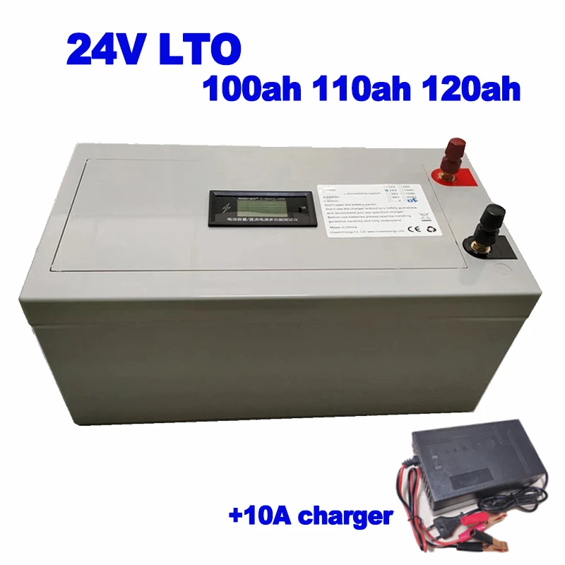 Литий-титанат LTO 24В 100ач 110ач 120ач батарея smart BMS 20000 циклов для упорной яхты