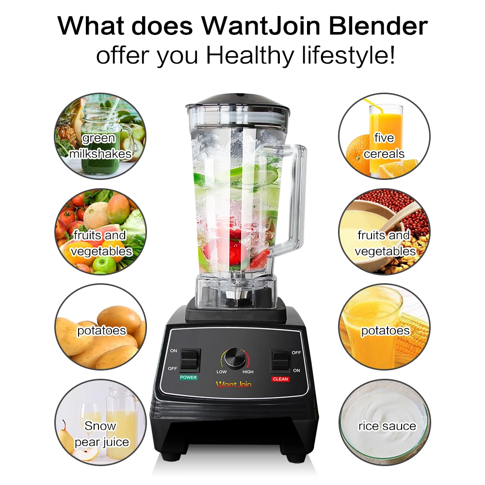 WantJoin профессиональный микшер кухонный миниблендер для смешивания фруктового