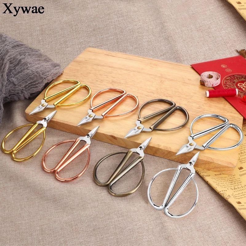 

Stainless Steel Sewing Cutter Vintage Scissors Manicure Scissors Needlework Embroidery Scissor Household Thread Scissors Sewing