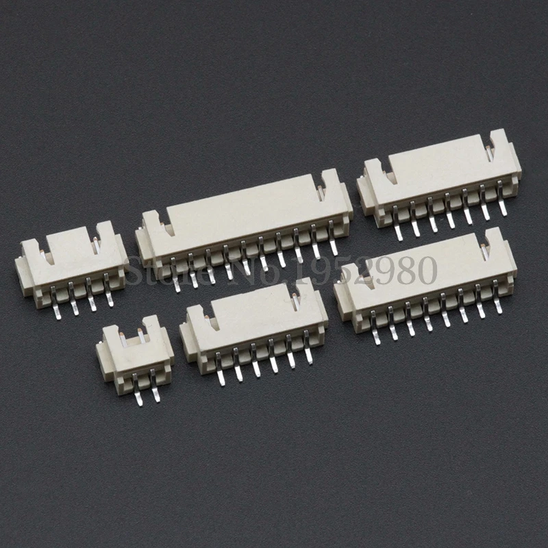 20 шт. XH2.54 SMD горизонтальный разъем 2 54 мм Шаг коннектор штекер 2P 3P 4P 5P 6P 7P 8P 9P 10P 11P 12P