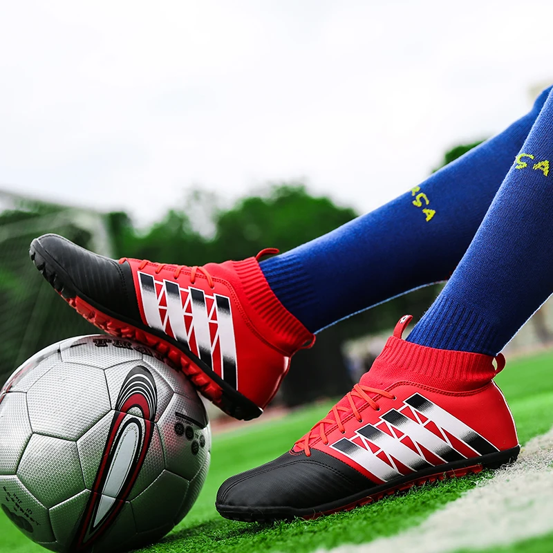 Мужские фубольные бутсы Futsal хард корт футбольные ботинки для бега домашние носки бутсы тренажер дешевые Botas Chuteira обувь для футзала человек