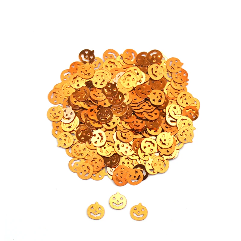 Украшение для стола на Хэллоуин спутанные конфетти тыква паук паутина ведьма