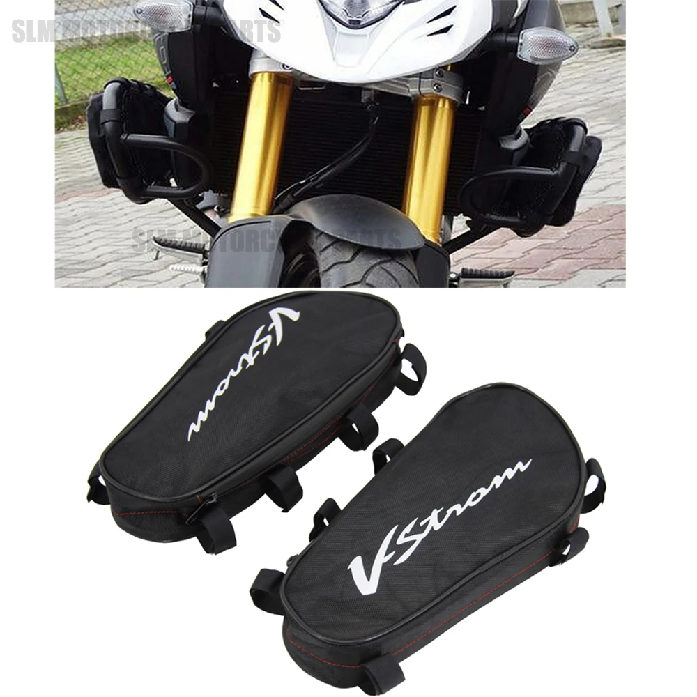 

FOR SUZUKI V-STROM DL1000 2013-2020 onwards Motorcycle Accessories Frame Crash Bars Waterproof Bag Repair Tool Placement Bag