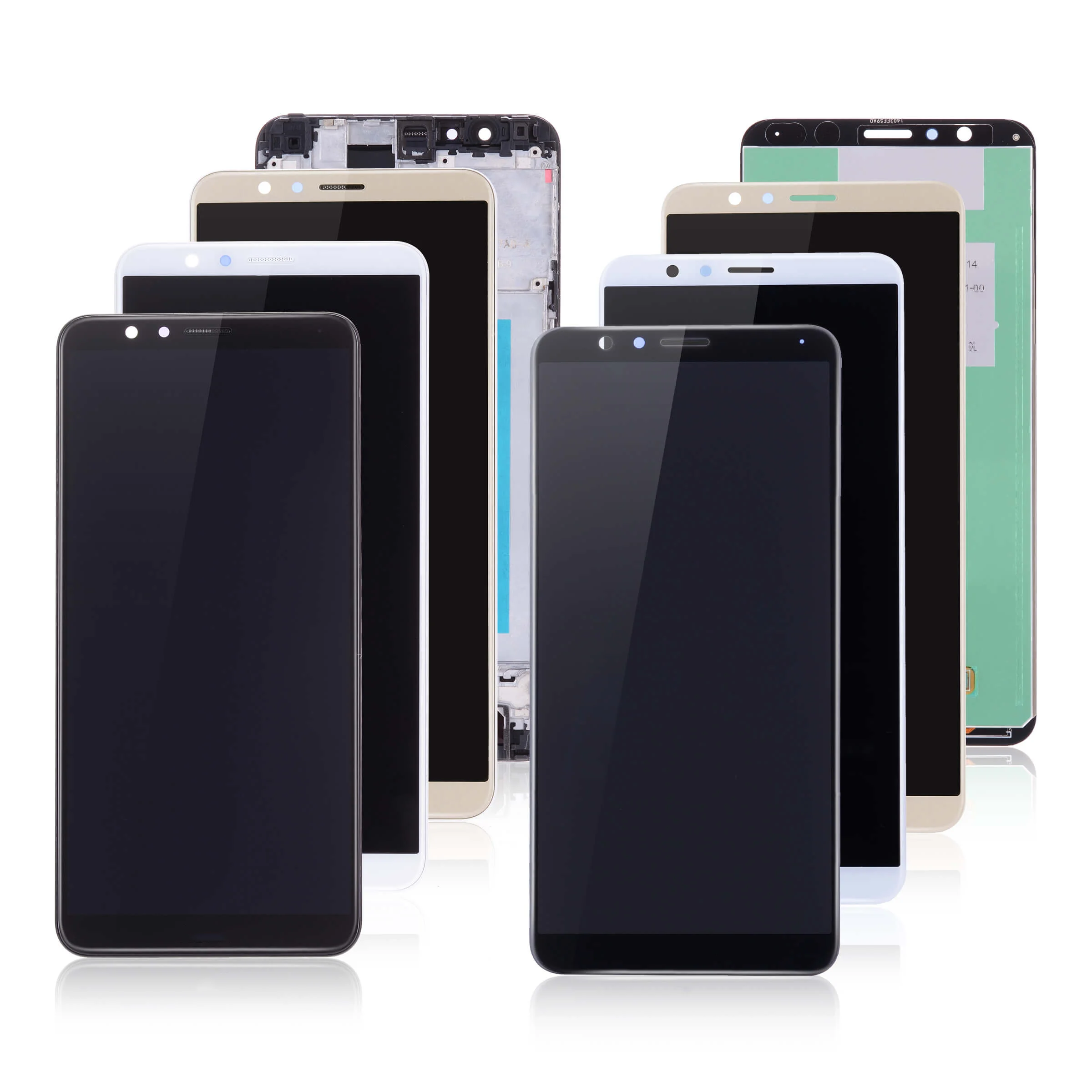 Для Honor 7x дисплей сенсорный экран Замена с рамкой ЖК для Huawei модуль и дигитайзер BND