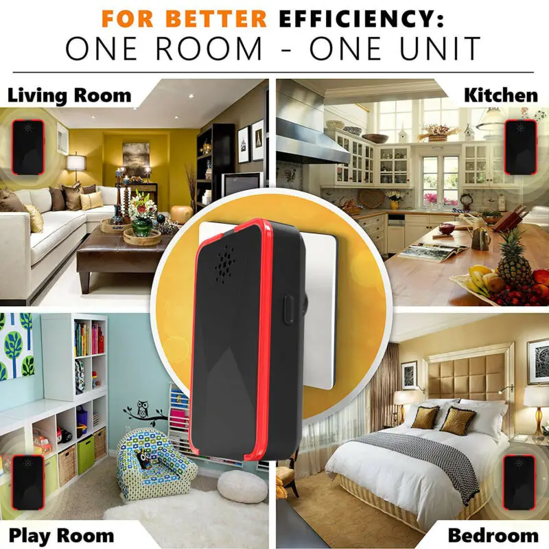 1 предмет Новинка Электронный ультразвуковой от вредителей Отклонить