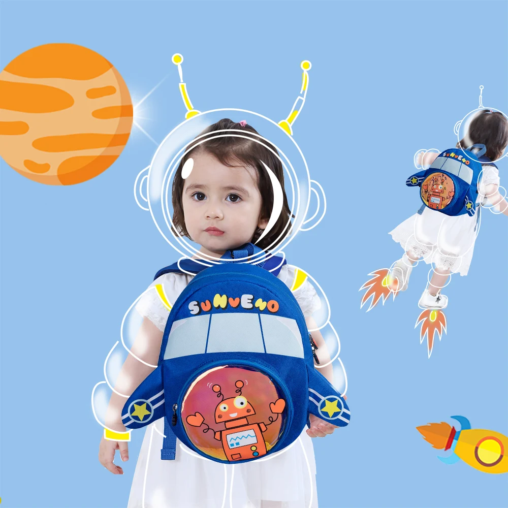 Sunveno Детский рюкзак с объемным мультяшным рисунком защитой от потери для