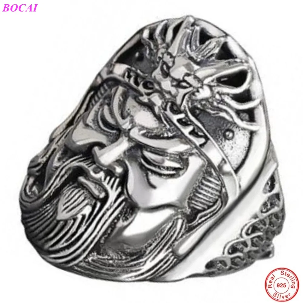 Мужское кольцо из серебра 925 пробы в стиле ретро | Украшения и аксессуары