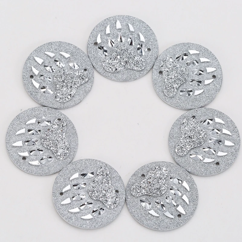 Искусственные драгоценные камни с плоской задней стороной из тайдиана кабошон