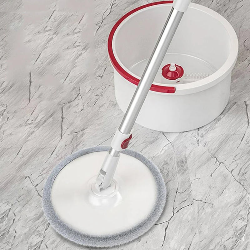 

Fold Nucket Mop and Bucket Set Kit Replacement Flat Spin Home Microfiber Mop Kitchen Healthy Trapeador Cleaning Products ZZ50TB