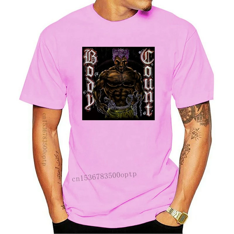 

New 100% Cotton Short Sleeves Tee Shirts 2021 Popular Body Count Men' S Black T Shirt Size S 3Xl