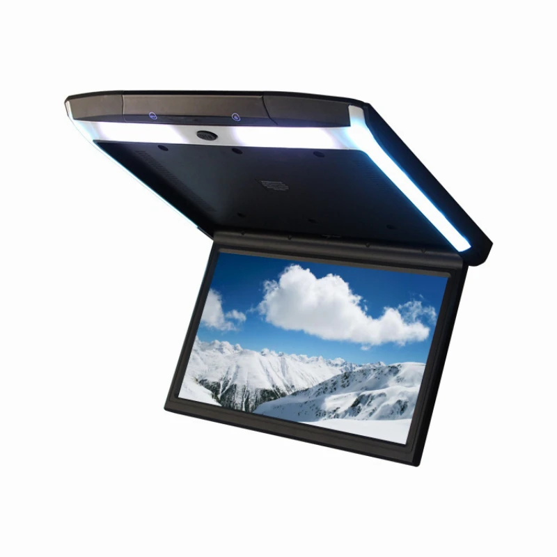 15.6/11.6 Inch Car Monitor Ceiling Mount Roof MP5 Player Android 9.0 HD 1080P WIFI/USB/FM/Speaker/bluetootnh/HDMI-compatible | Автомобили