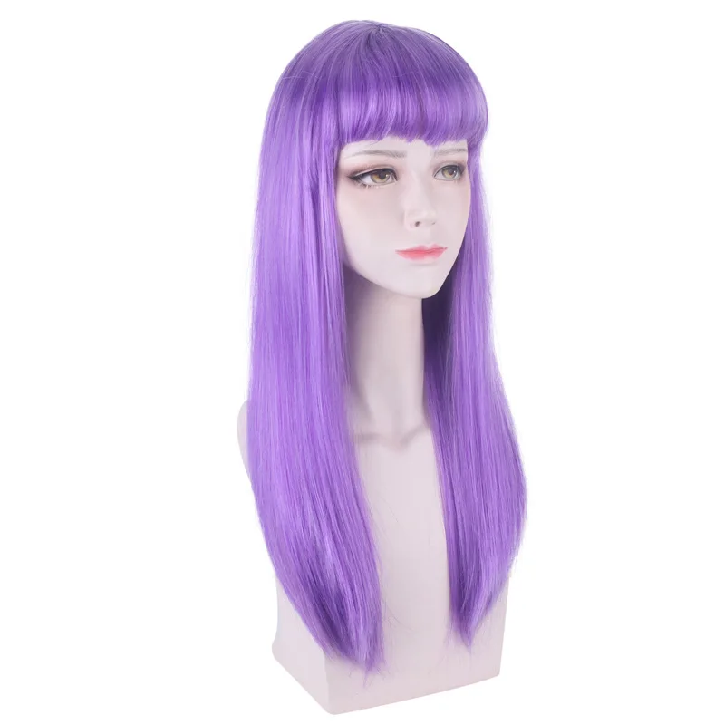 Косплей парик для детей и взрослых потомки 2 маль Берта малефисент долго живит