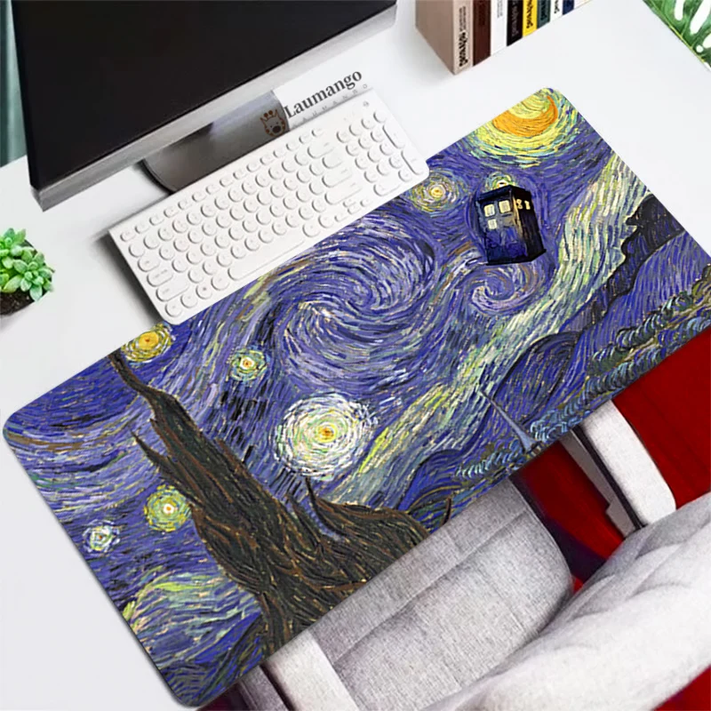 

Van Gogh Mouse Pad Notbook Computer Mousepad Large Game Keyboard Mice Mat Gaming Accessories Gamer Keyboard For CS GO Laptop Mat