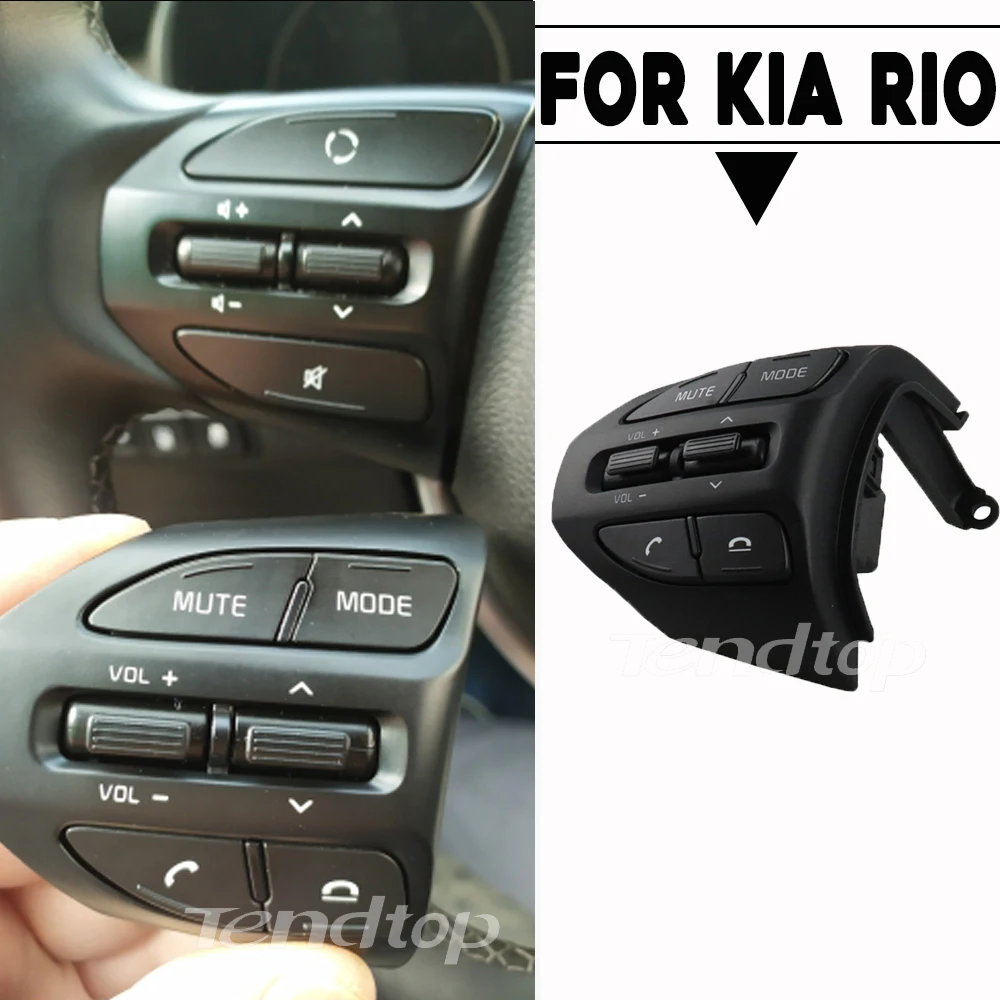 Кнопка управления для руля Многофункциональная кнопка громкостью KIA K2 RIO 2017 2018 2019
