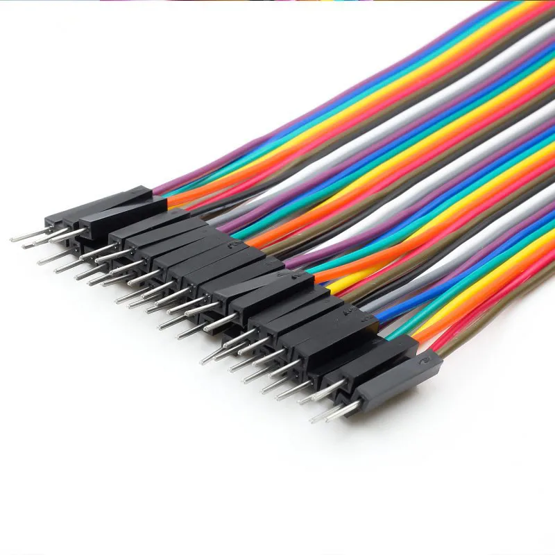 Макетная плата для кабеля Dupont 20 см 2 54 мм Arduino женские мужские джемпера коннектор