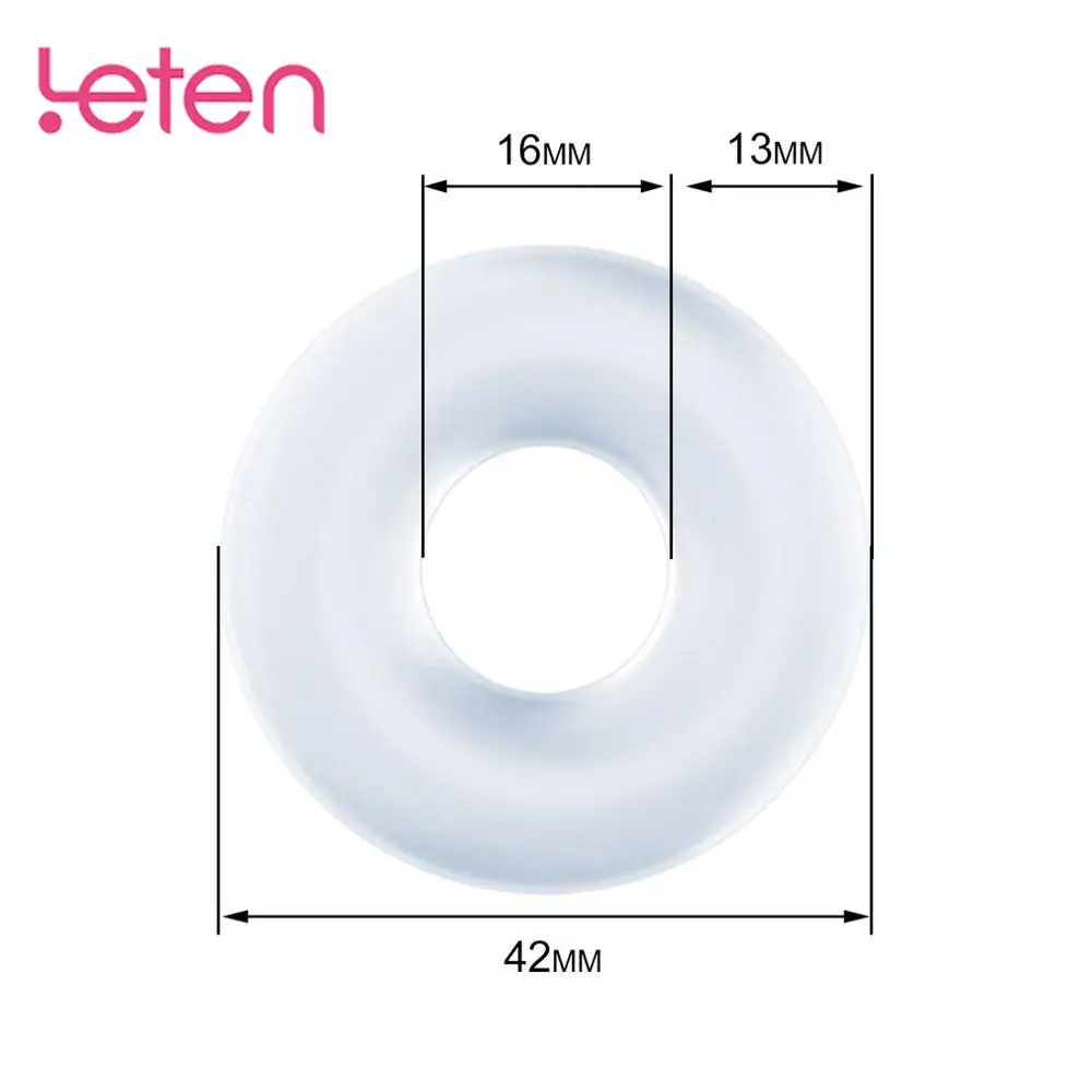 Кольца LETEN для пениса связывающее устройство мошонки Пояс верности блокирующее